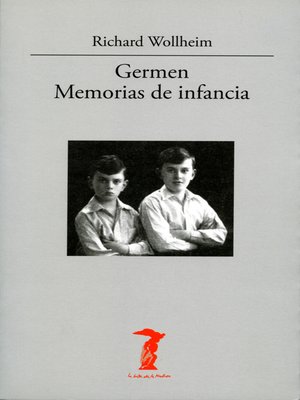 cover image of Germen. Memorias de infancia